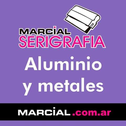 Impresiones sobre materiales metálicos. Chapa, Aluminio, acero inoxidable, chasis cromados, gabinetes, impresion de codigo QR, chapas esmaltadas, latón, cromados, niquelados, chapas plegadas